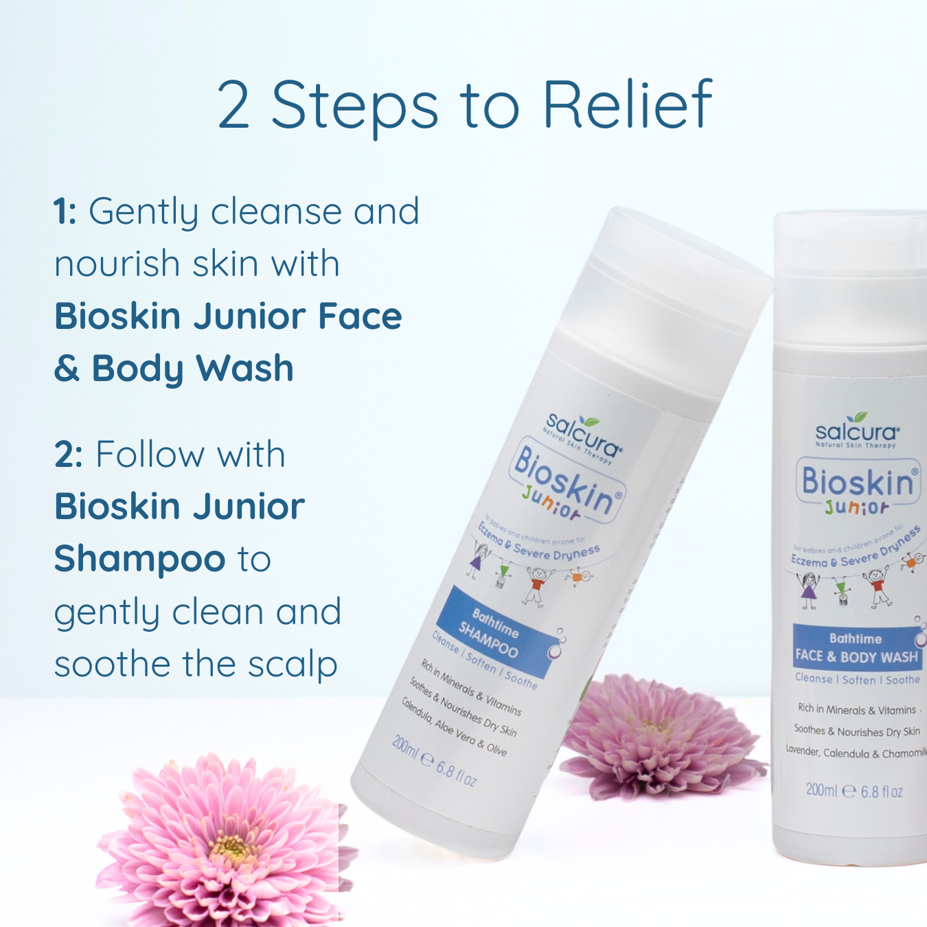 Bioskin Junior Bathtime Duo