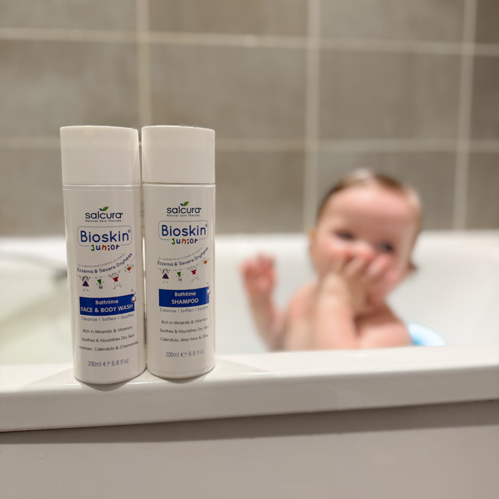 Bioskin Junior Bathtime Duo