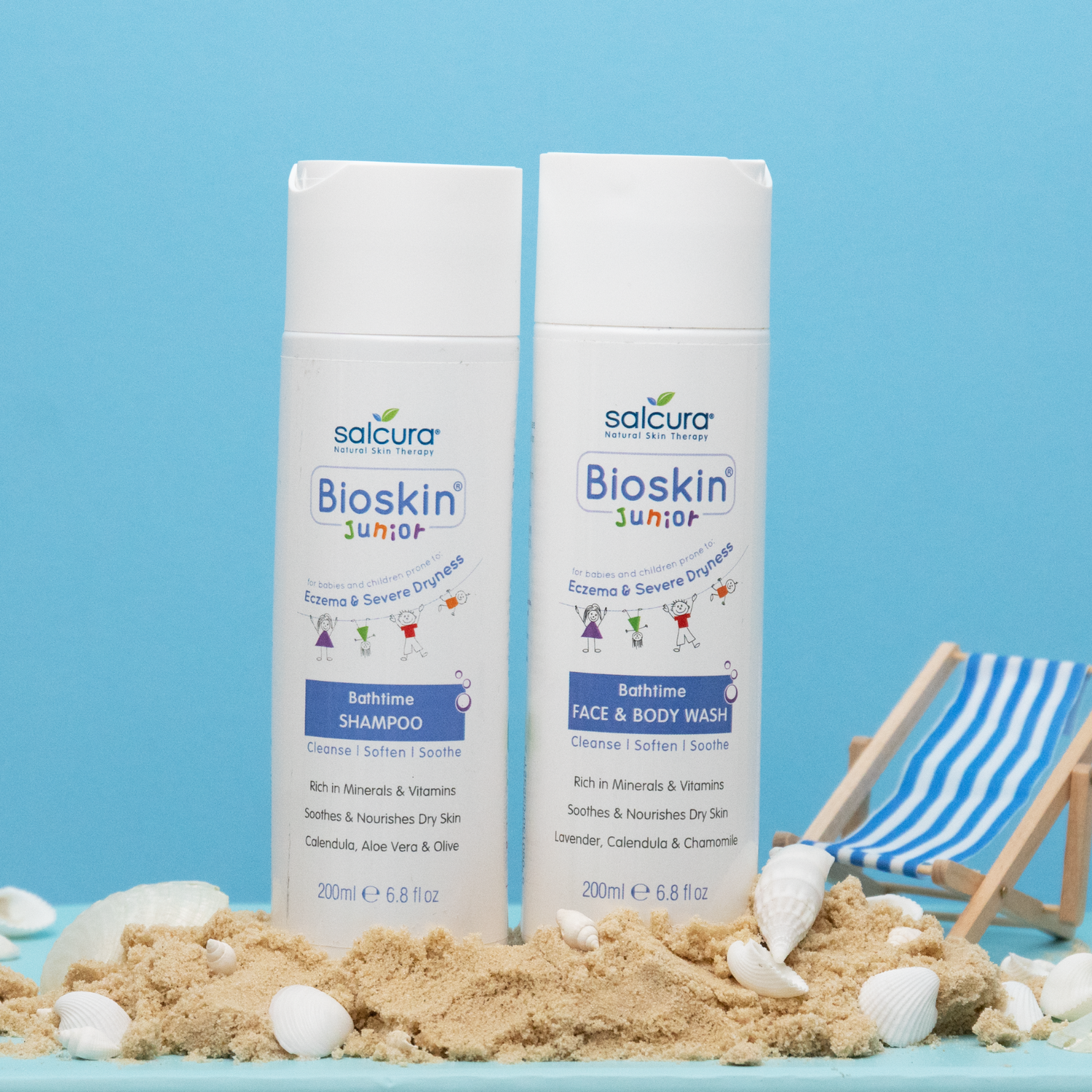 Bioskin Junior Bathtime Duo