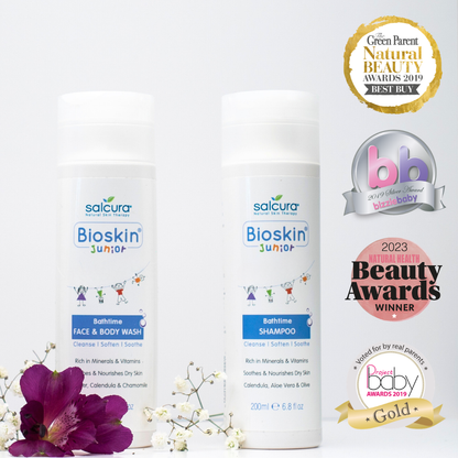 Bioskin Junior Bathtime Duo