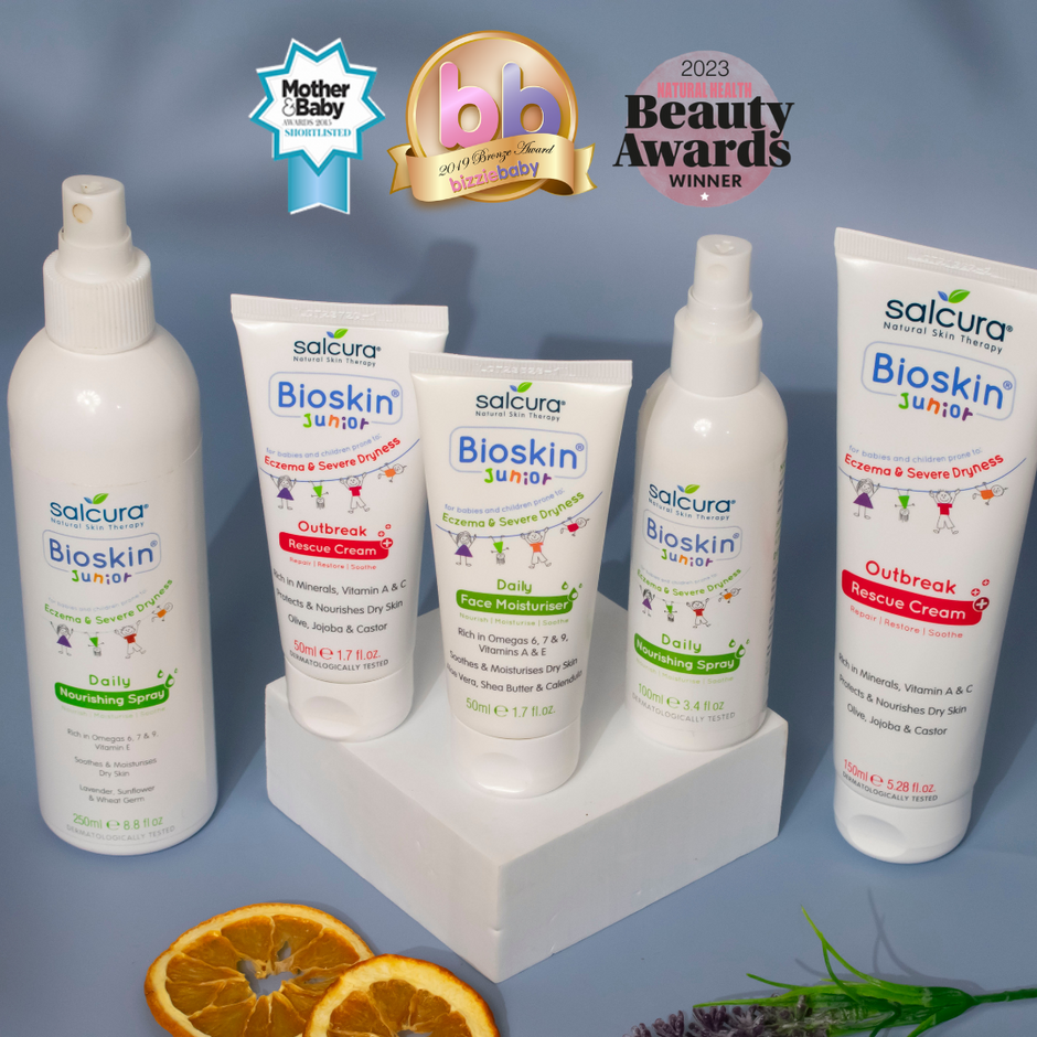 Bioskin Junior for Dry & Itchy Skin I Salcura Natural Skin Therapy