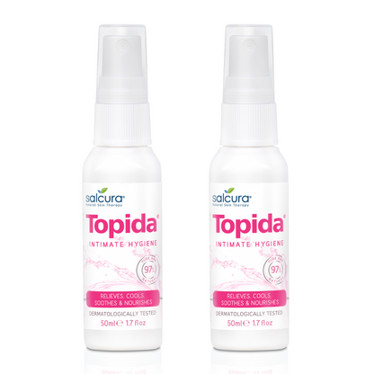 Topida Intimate Hygiene Spray Twin Pack