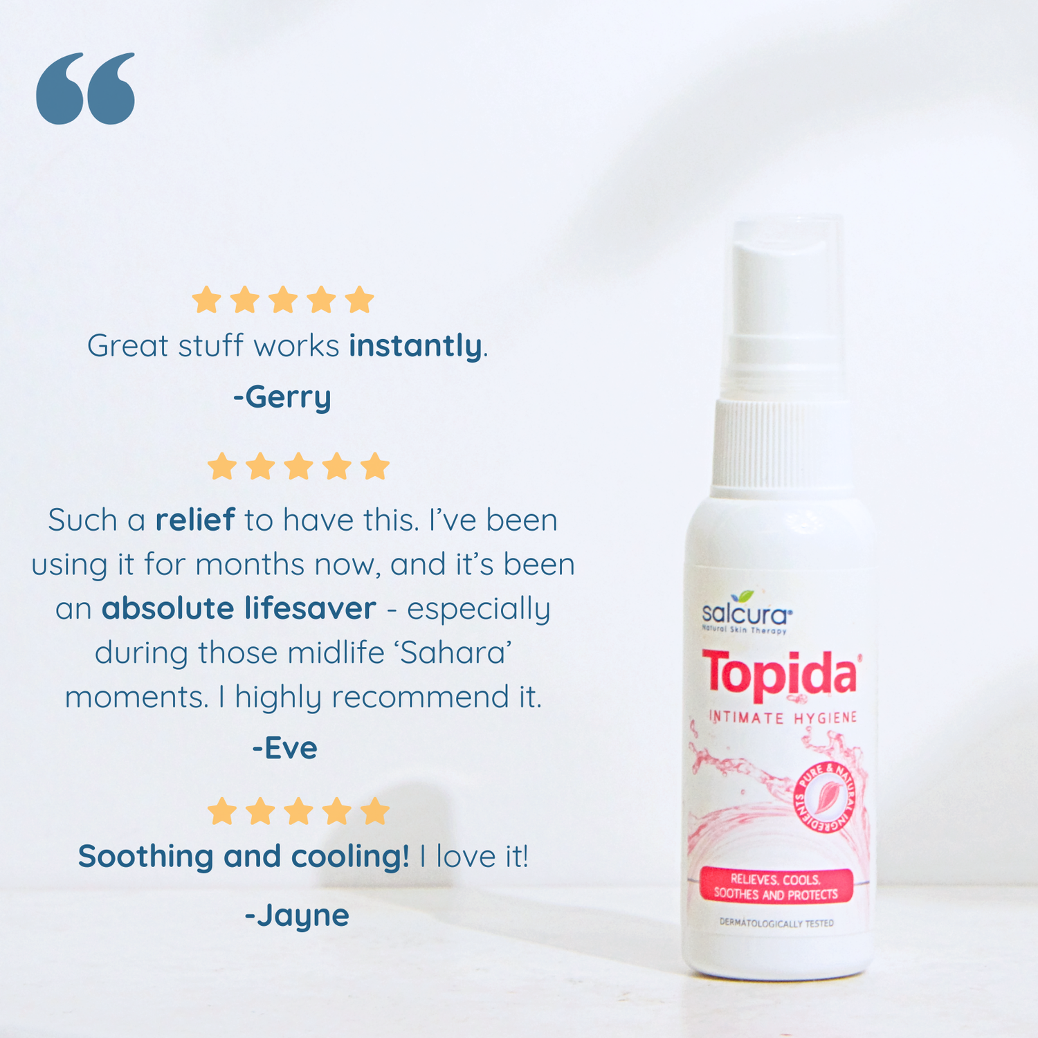 Topida Intimate Hygiene Spray Twin Pack