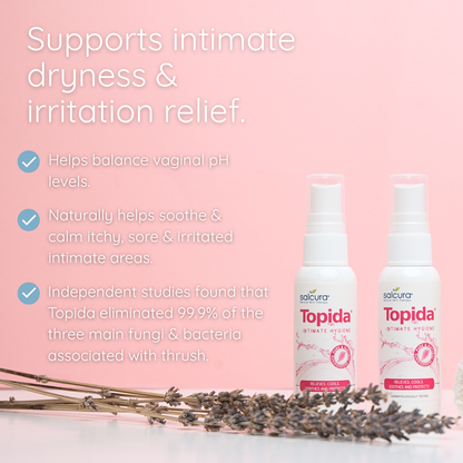 Topida Intimate Hygiene Spray Twin Pack