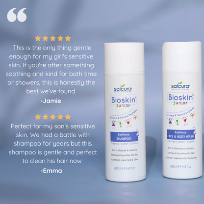 Bioskin Junior Bathtime Duo