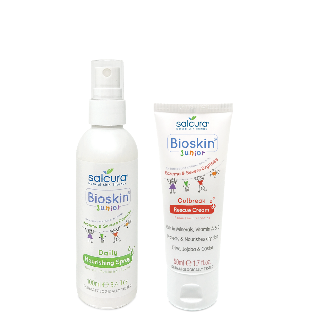 Bioskin Junior Duo Pack (Free Outbreak Rescue Cream)